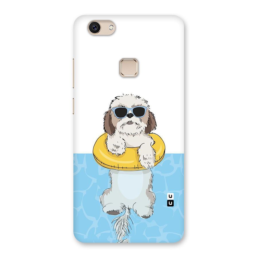 Swimming Doggo Back Case for Vivo V7