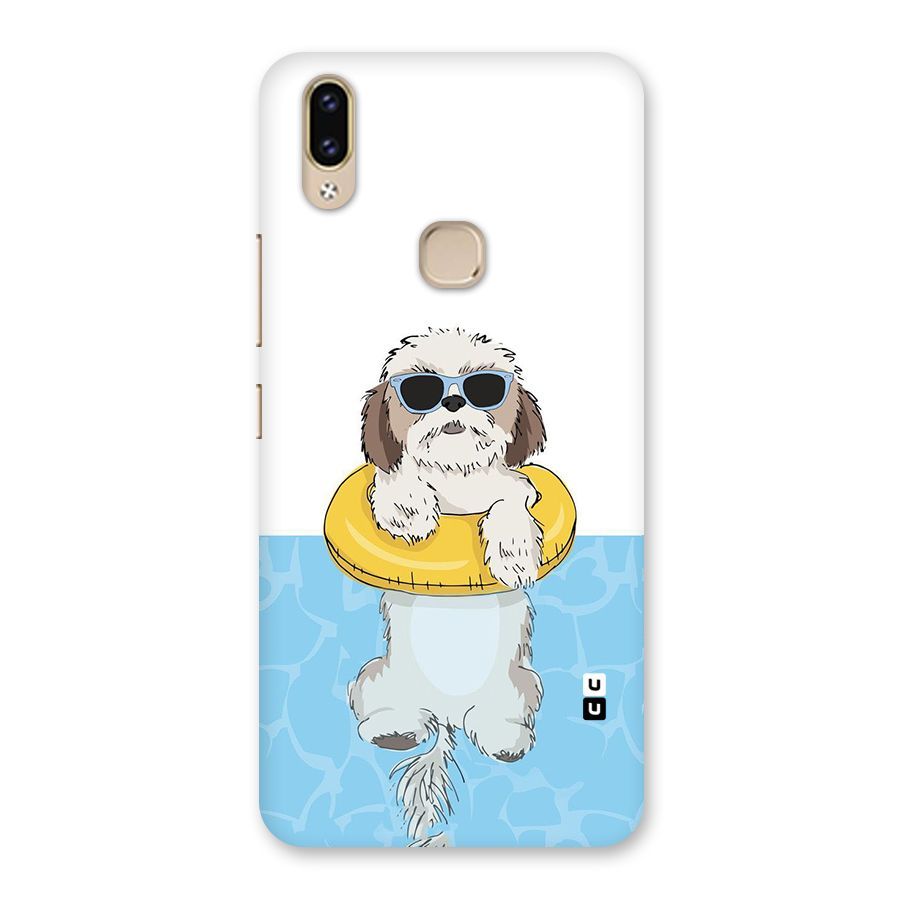 Swimming Doggo Back Case for Vivo V9 Youth