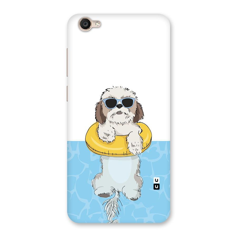 Swimming Doggo Back Case for Vivo Y55