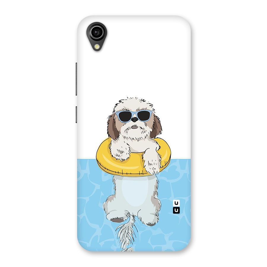 Swimming Doggo Back Case for Vivo Y90