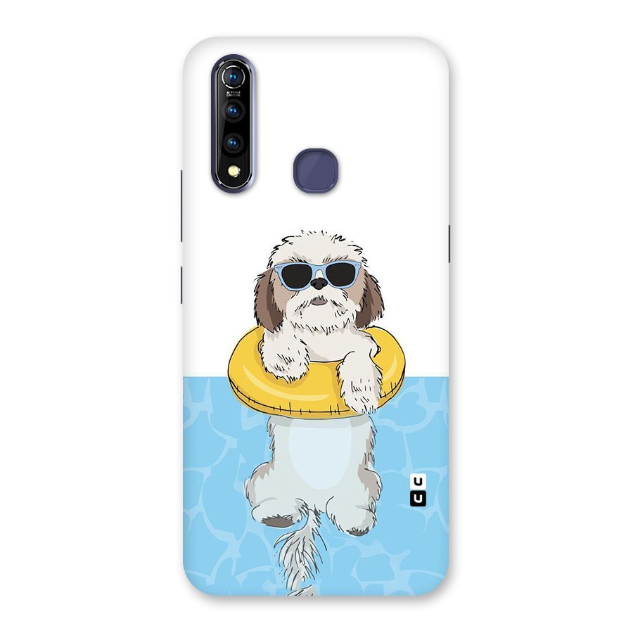 Swimming Doggo Back Case for Vivo Z1 Pro