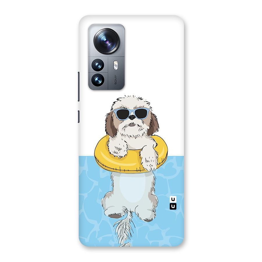 Swimming Doggo Back Case for Xiaomi 12 Pro