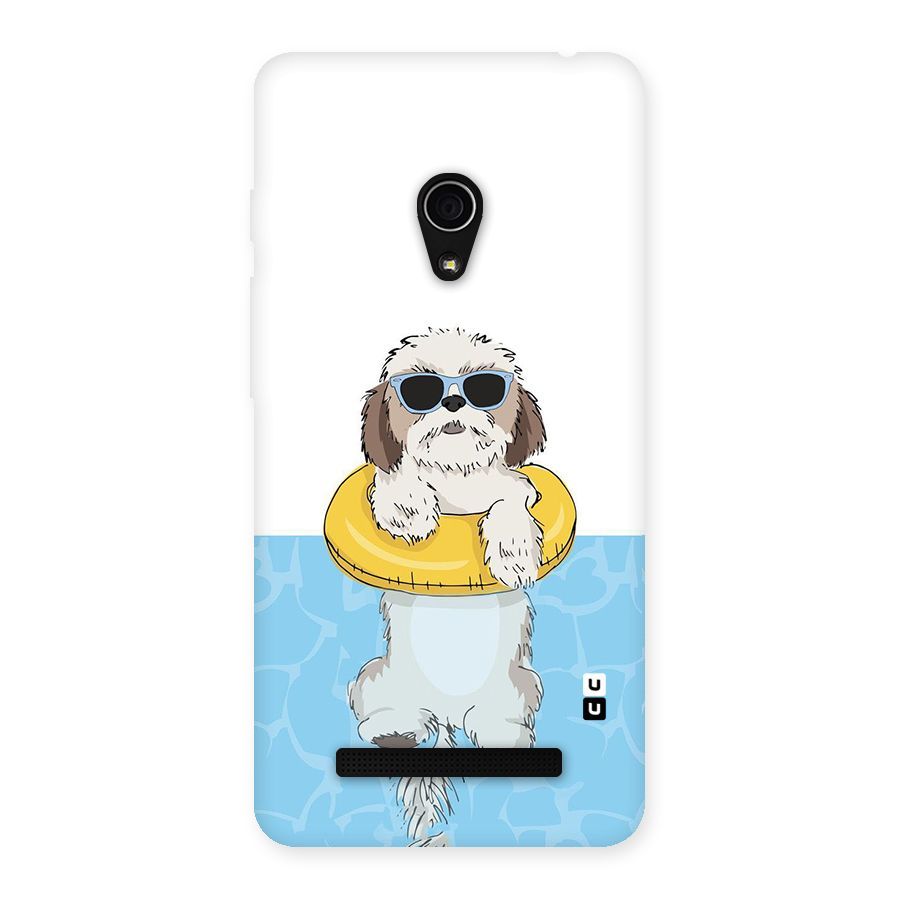 Swimming Doggo Back Case for Zenfone 5