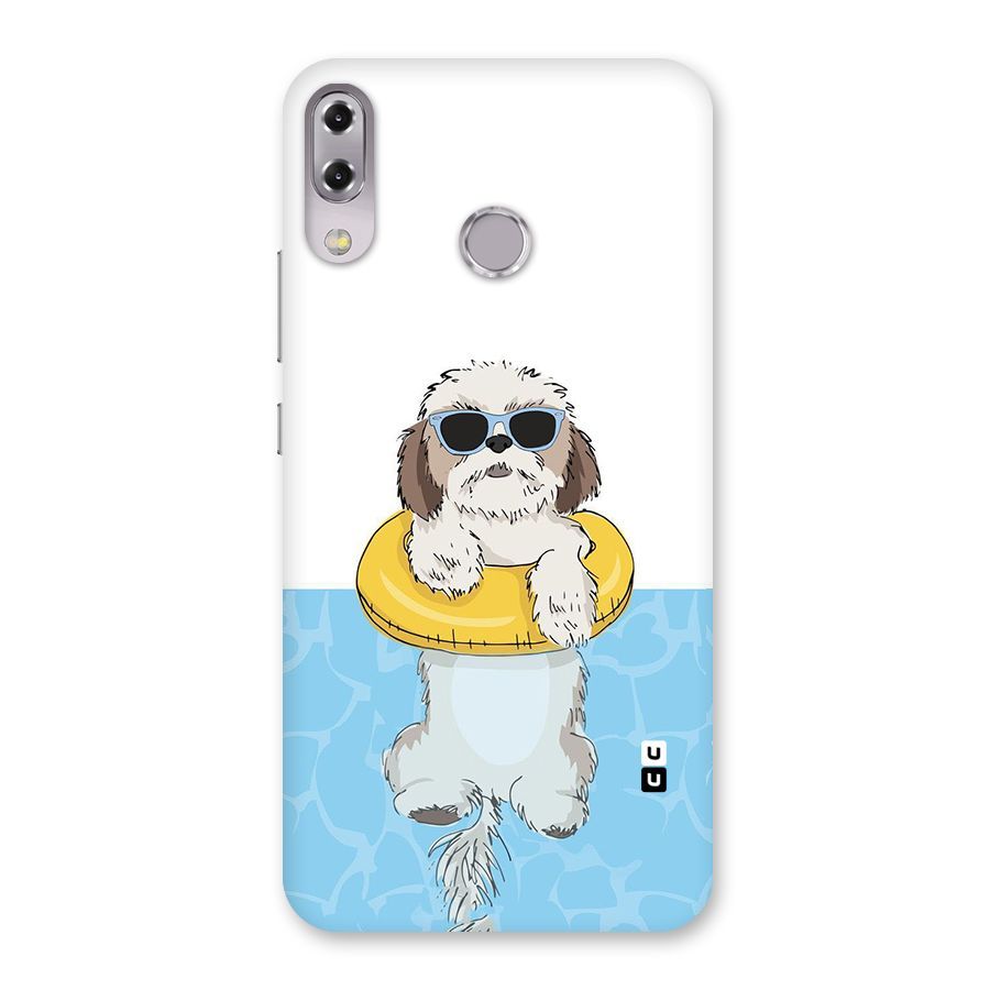 Swimming Doggo Back Case for Zenfone 5Z