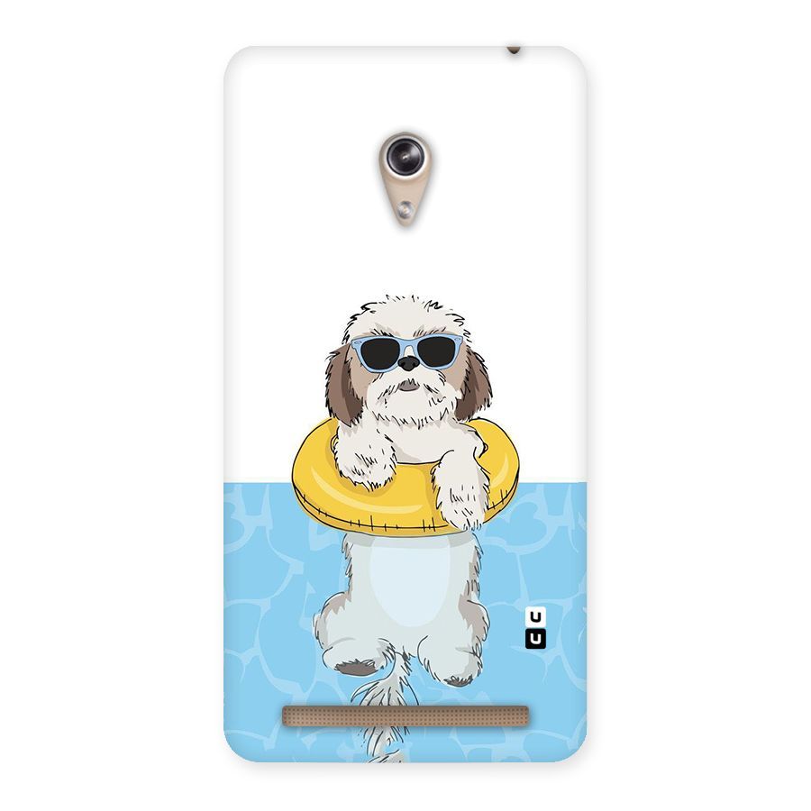 Swimming Doggo Back Case for Zenfone 6
