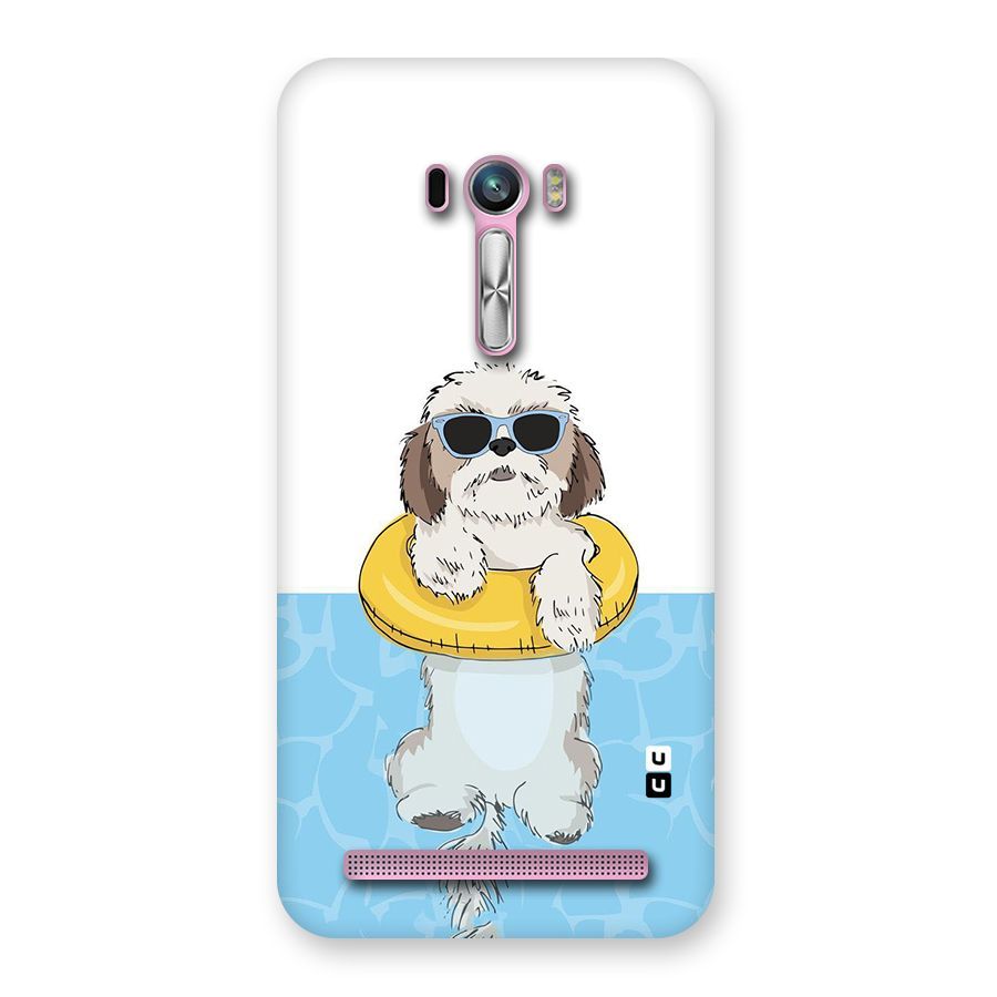 Swimming Doggo Back Case for Zenfone Selfie