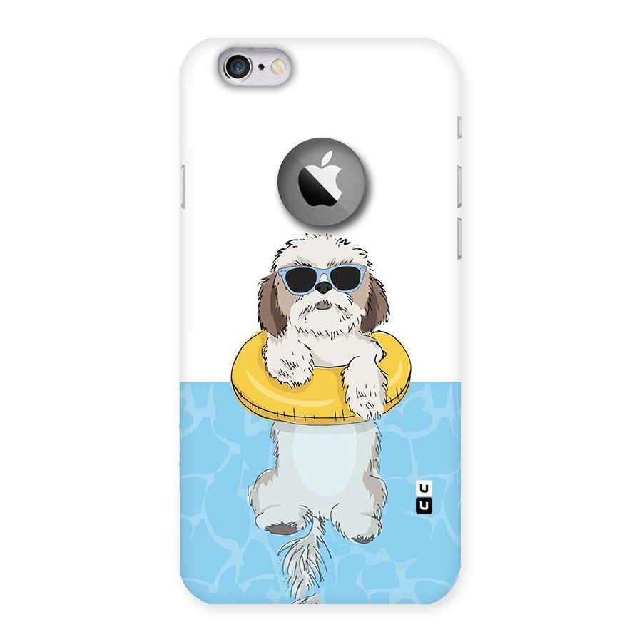 Swimming Doggo Back Case for iPhone 6 Logo Cut