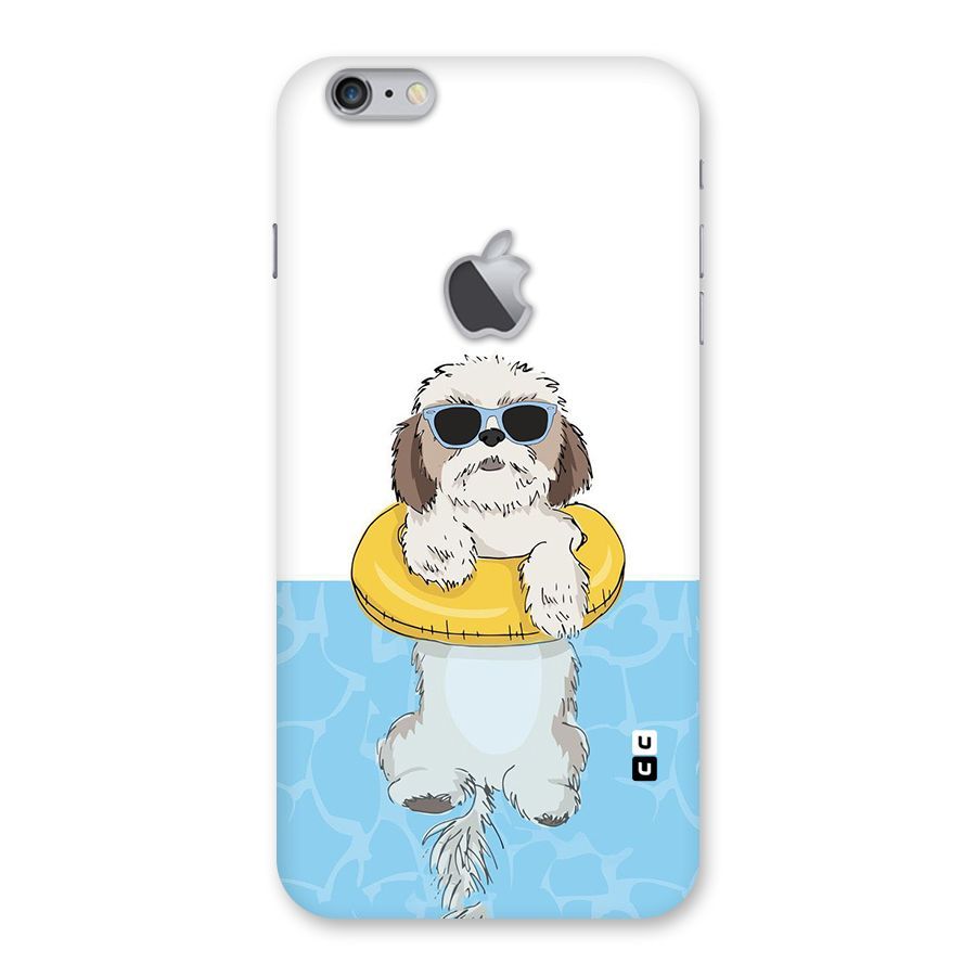 Swimming Doggo Back Case for iPhone 6 Plus 6S Plus Logo Cut