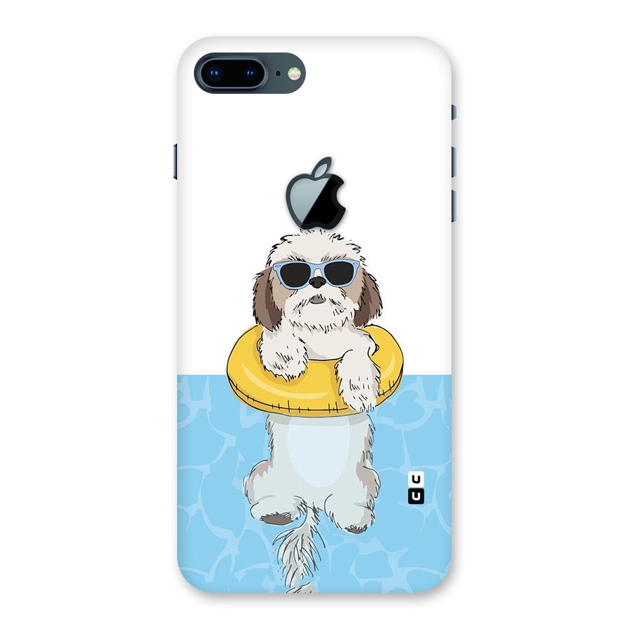 Swimming Doggo Back Case for iPhone 7 Plus Apple Cut