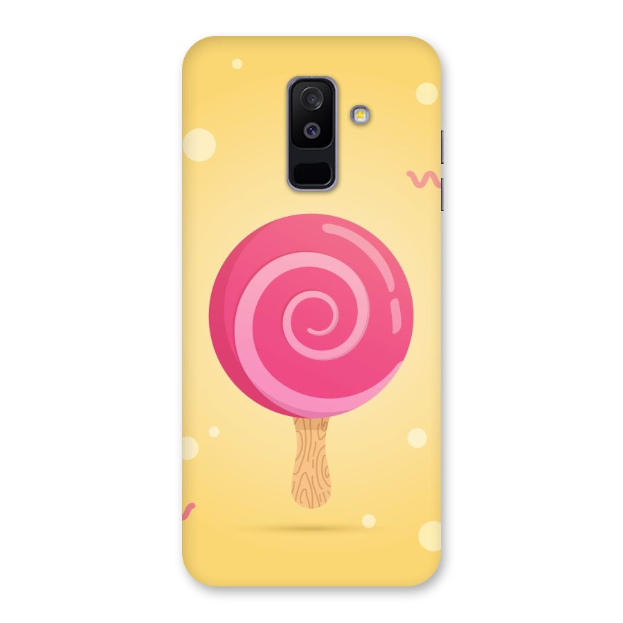 Swirl Ice Cream Back Case for Galaxy A6 Plus