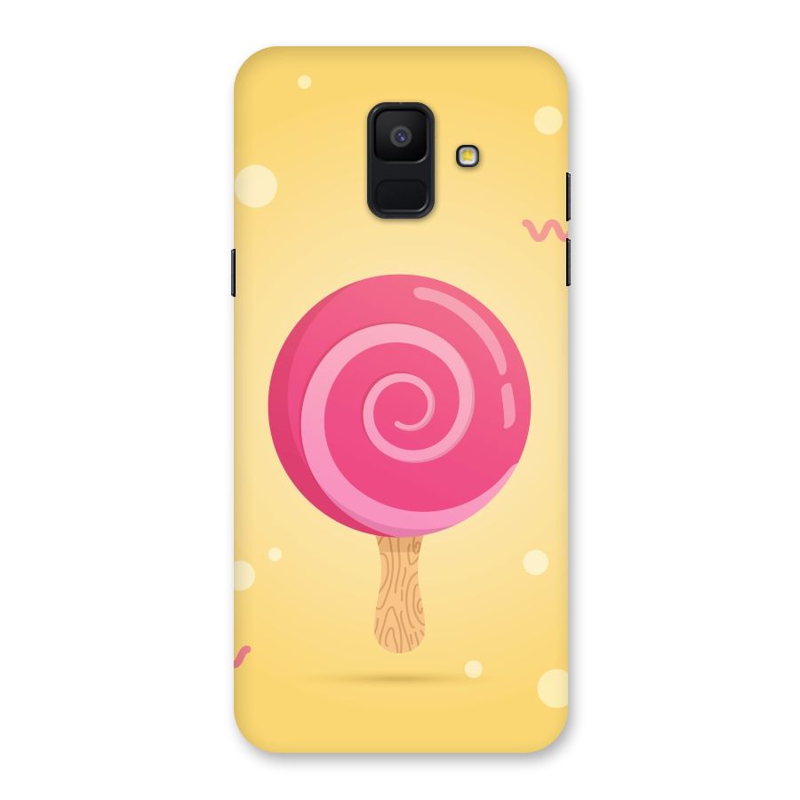 Swirl Ice Cream Back Case for Galaxy A6 (2018)