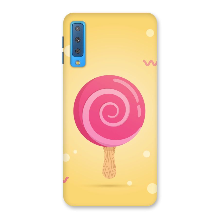 Swirl Ice Cream Back Case for Galaxy A7 (2018)