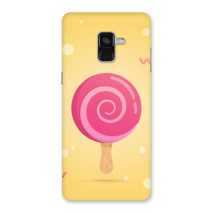 Swirl Ice Cream Back Case for Galaxy A8 Plus