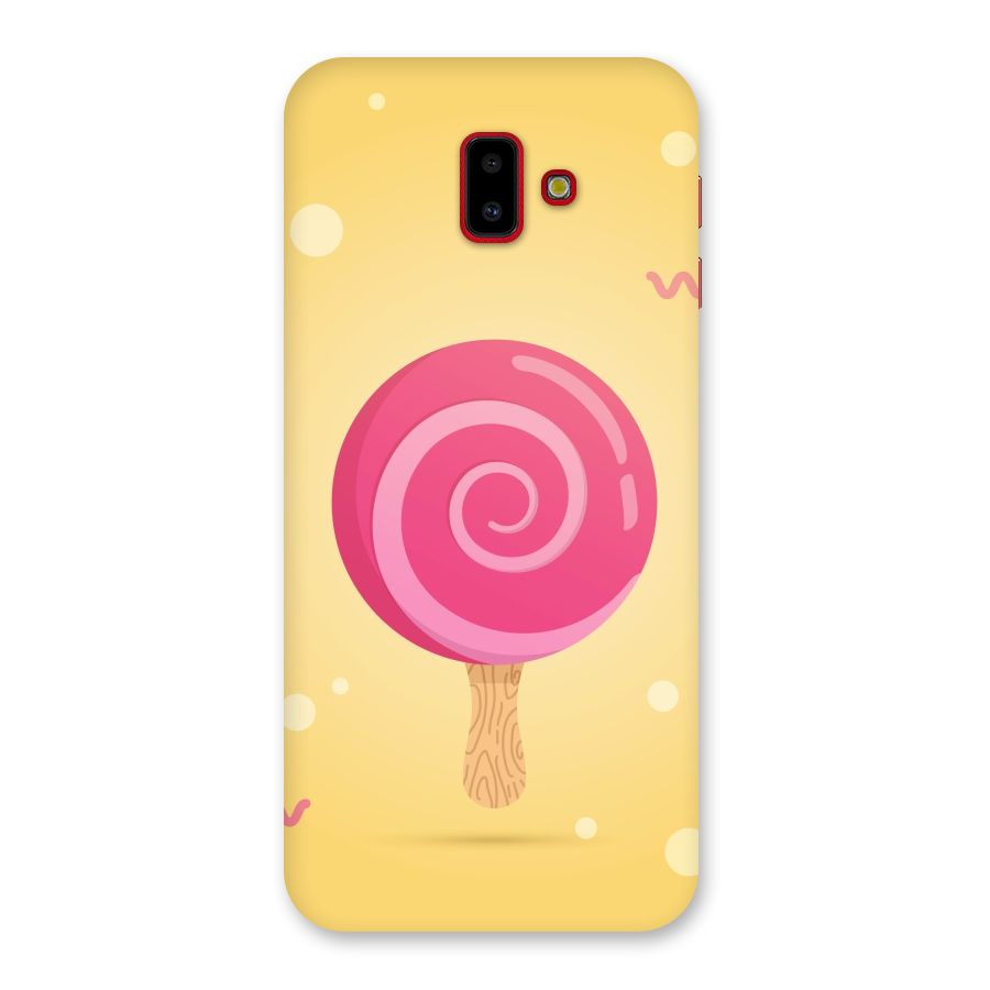 Swirl Ice Cream Back Case for Galaxy J6 Plus