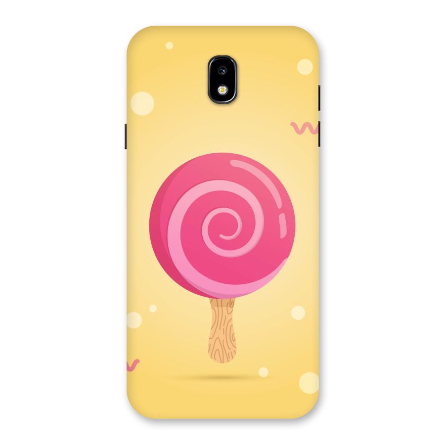 Swirl Ice Cream Back Case for Galaxy J7 Pro