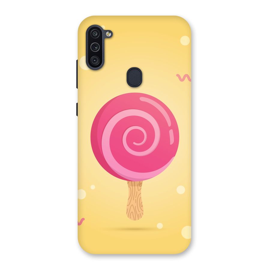 Swirl Ice Cream Back Case for Galaxy M11