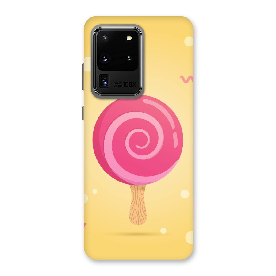 Swirl Ice Cream Back Case for Galaxy S20 Ultra