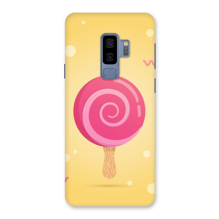 Swirl Ice Cream Back Case for Galaxy S9 Plus