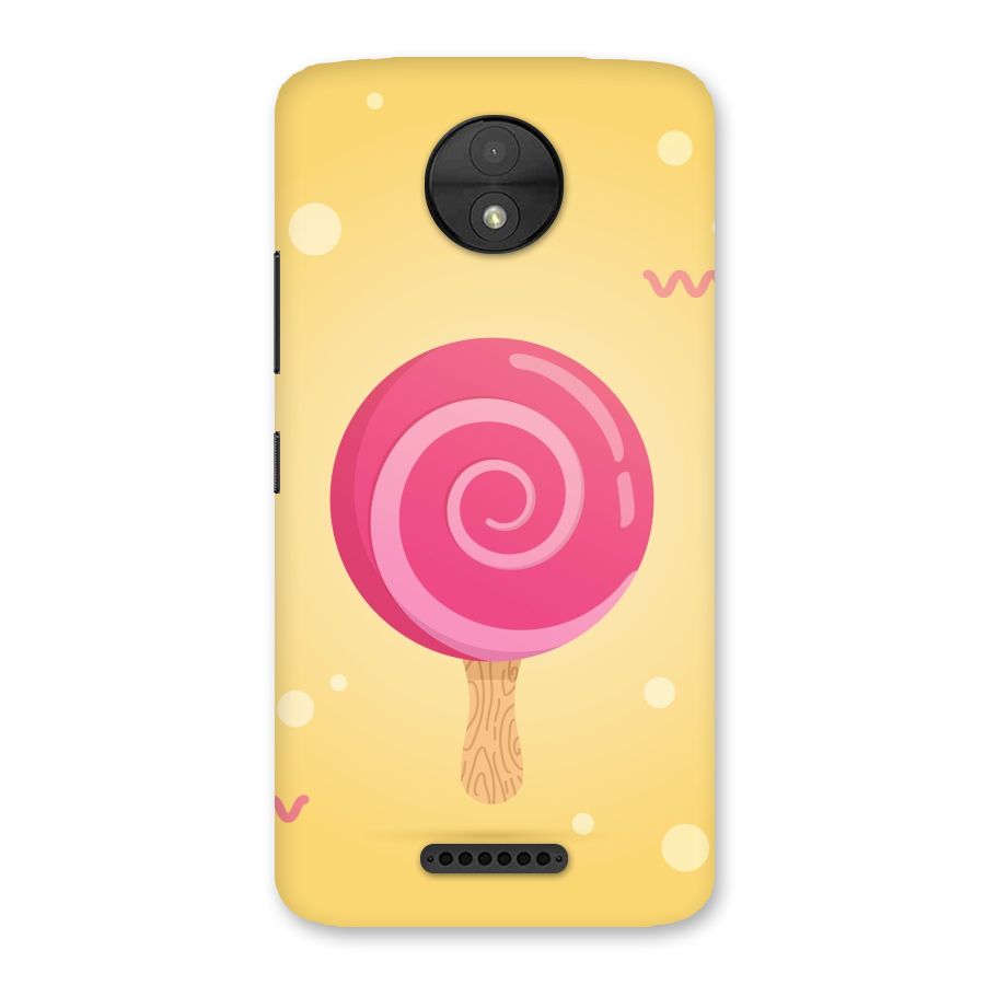 Swirl Ice Cream Back Case for Moto C