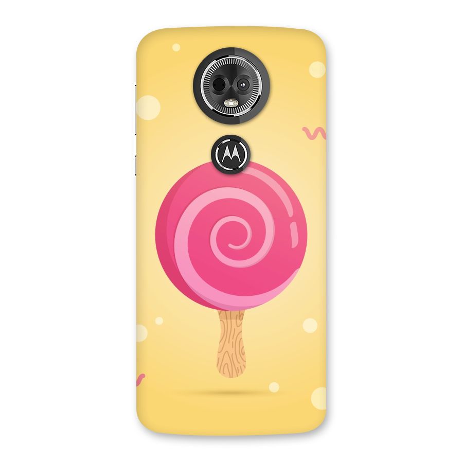 Swirl Ice Cream Back Case for Moto E5 Plus