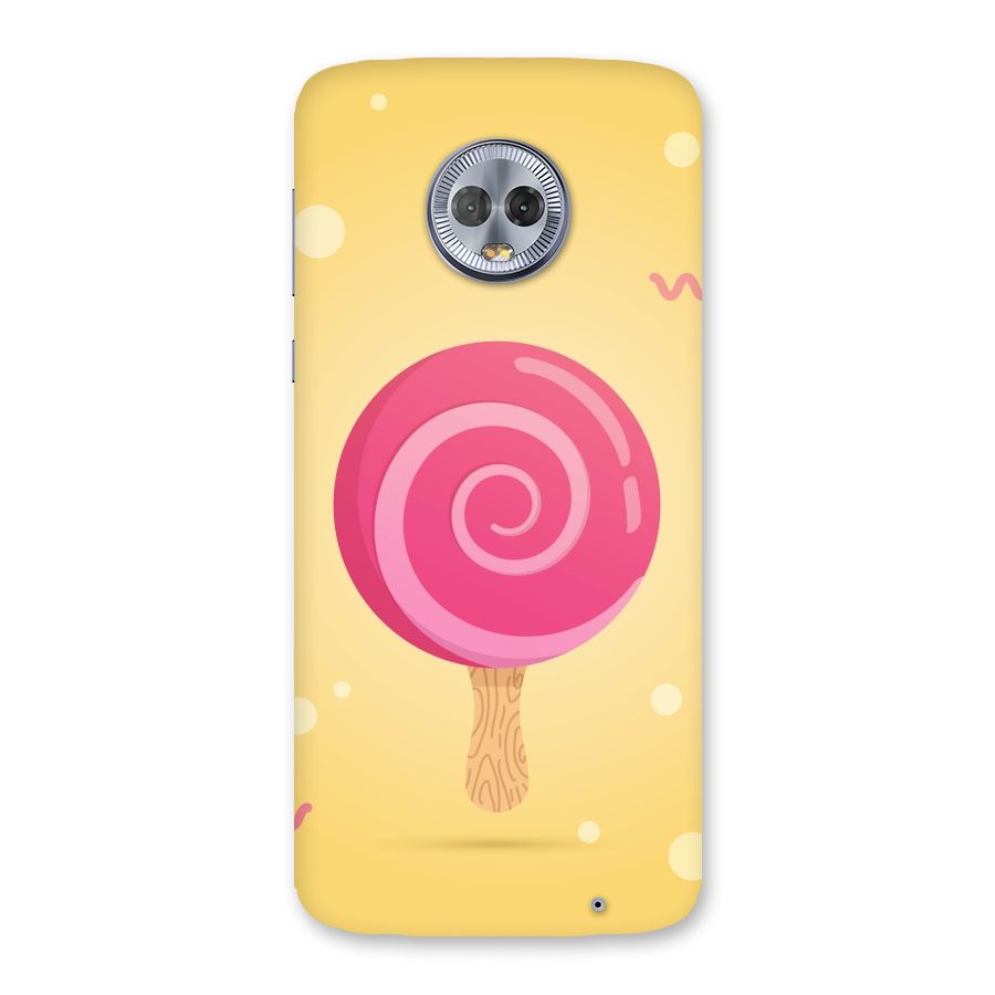 Swirl Ice Cream Back Case for Moto G6 Plus