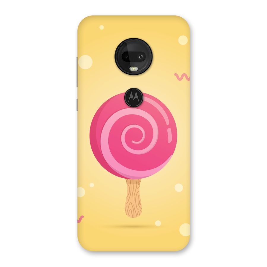 Swirl Ice Cream Back Case for Moto G7