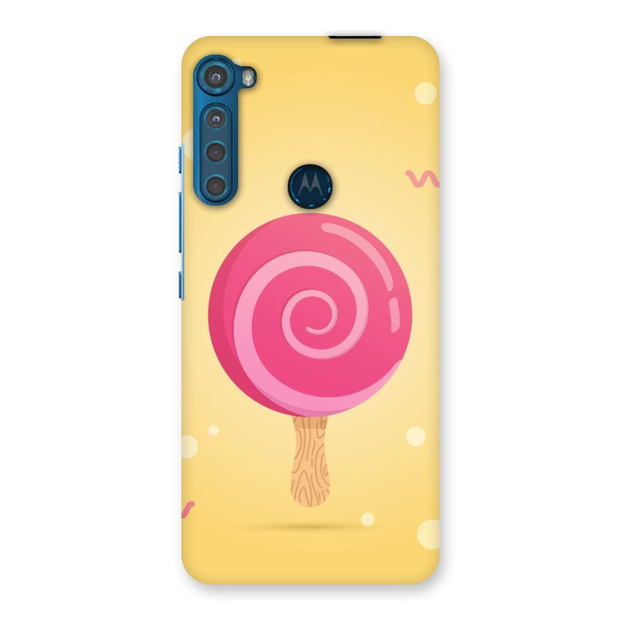 Swirl Ice Cream Back Case for Motorola One Fusion Plus