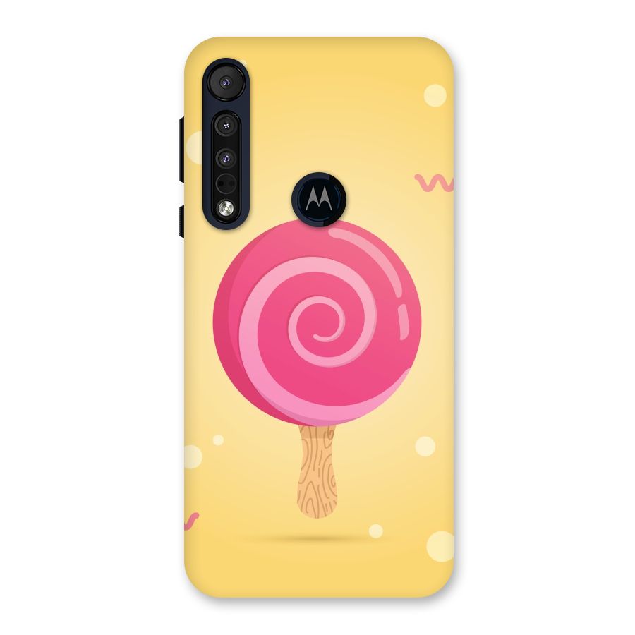 Swirl Ice Cream Back Case for Motorola One Macro
