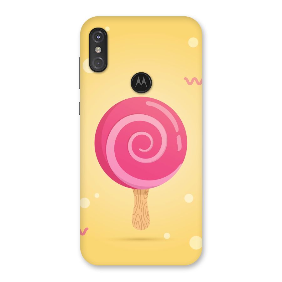 Swirl Ice Cream Back Case for Motorola One Power