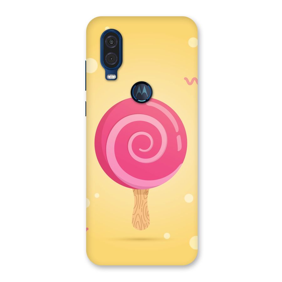 Swirl Ice Cream Back Case for Motorola One Vision