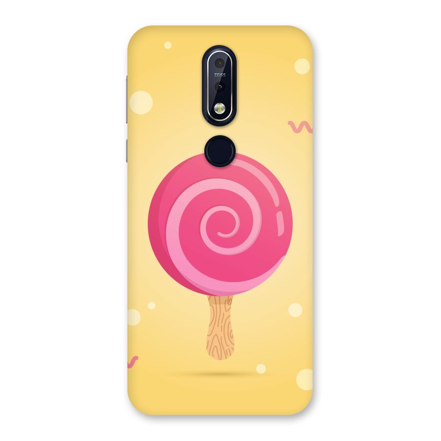 Swirl Ice Cream Back Case for Nokia 7.1
