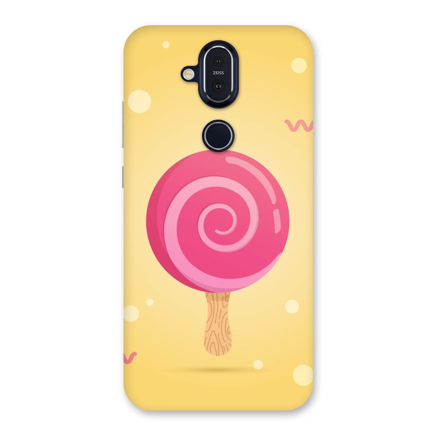 Swirl Ice Cream Back Case for Nokia 8.1