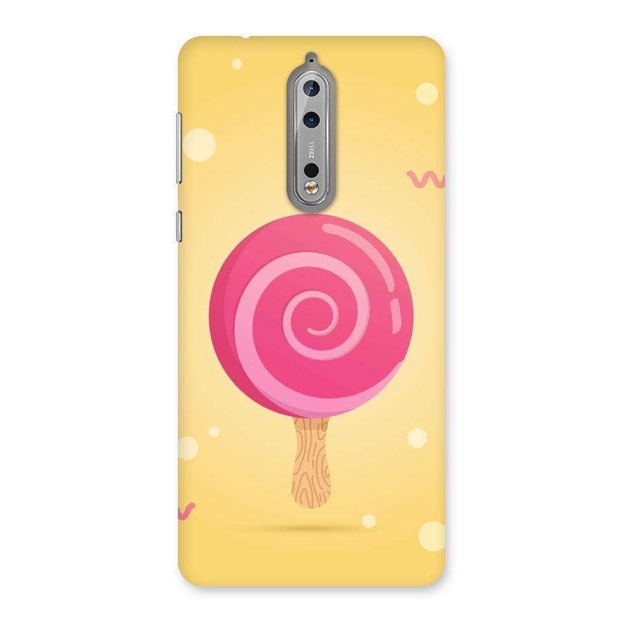 Swirl Ice Cream Back Case for Nokia 8