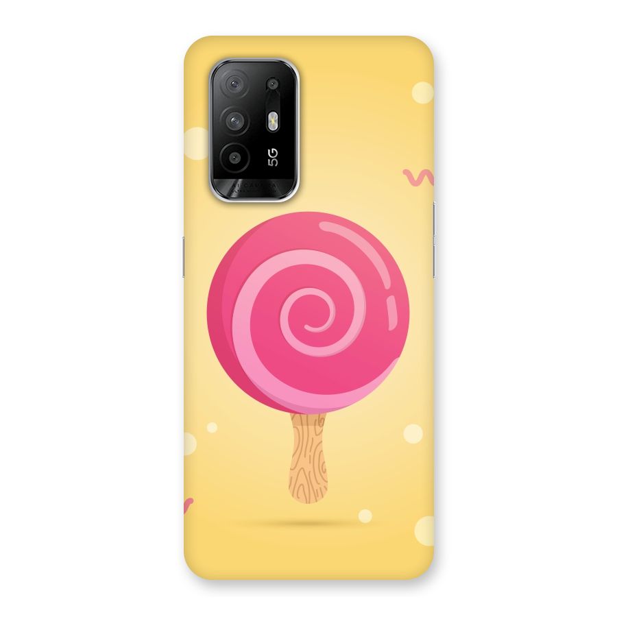 Swirl Ice Cream Back Case for Oppo F19 Pro Plus 5G