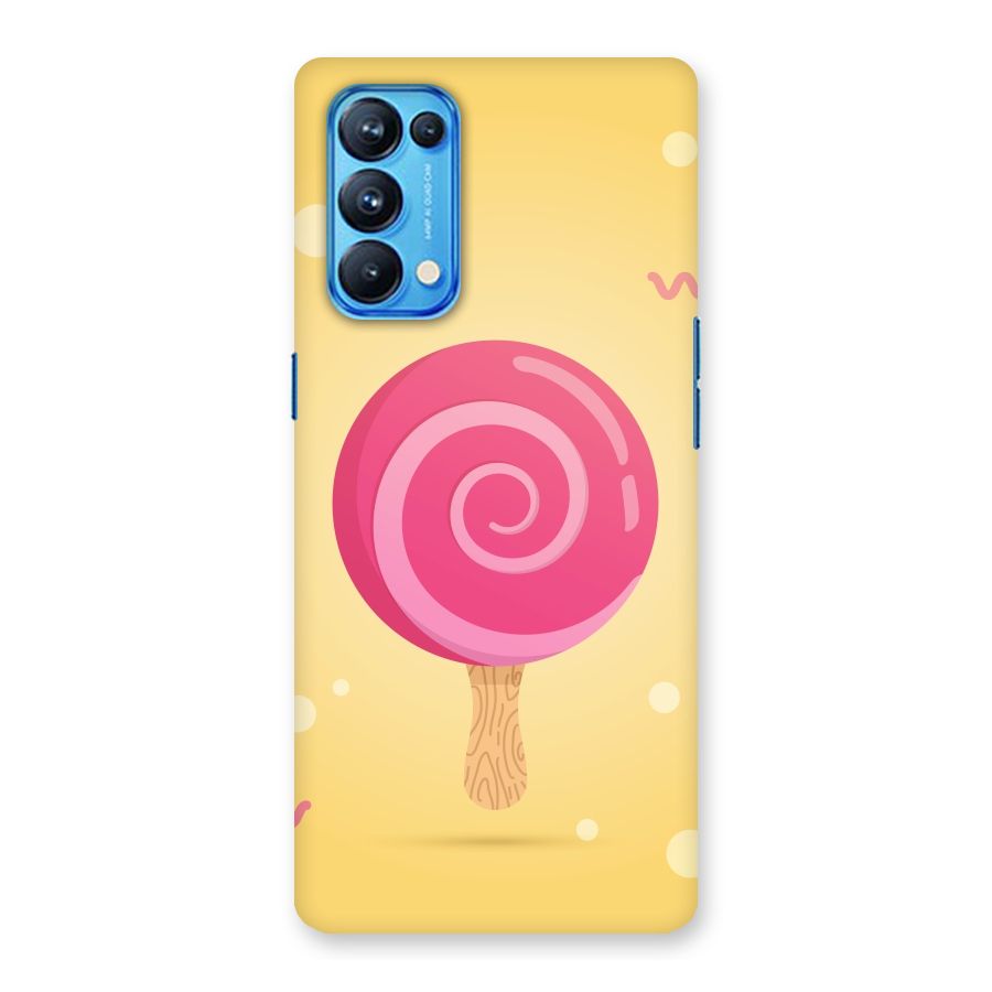 Swirl Ice Cream Back Case for Oppo Reno5 Pro 5G