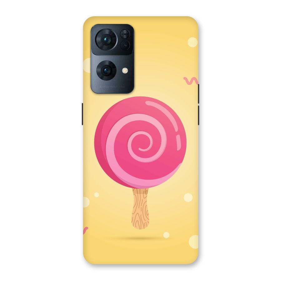 Swirl Ice Cream Back Case for Oppo Reno7 Pro 5G