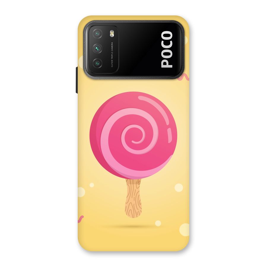 Swirl Ice Cream Back Case for Poco M3