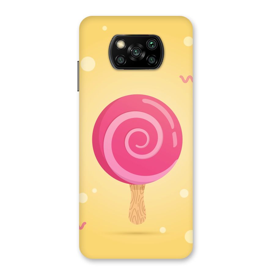 Swirl Ice Cream Back Case for Poco X3