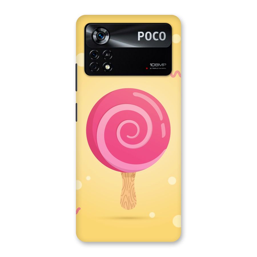 Swirl Ice Cream Back Case for Poco X4 Pro 5G