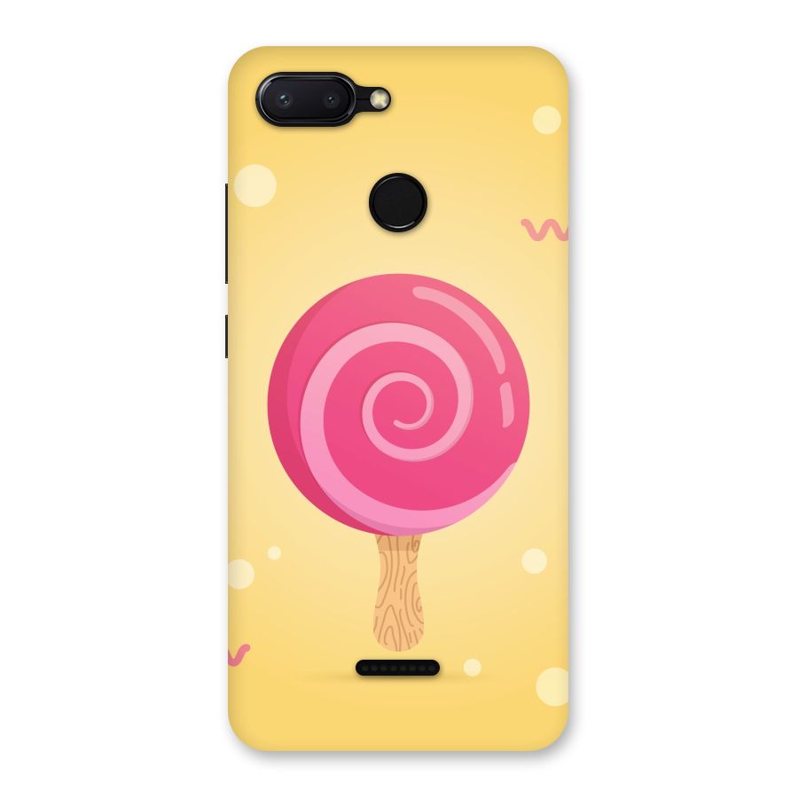 Swirl Ice Cream Back Case for Redmi 6