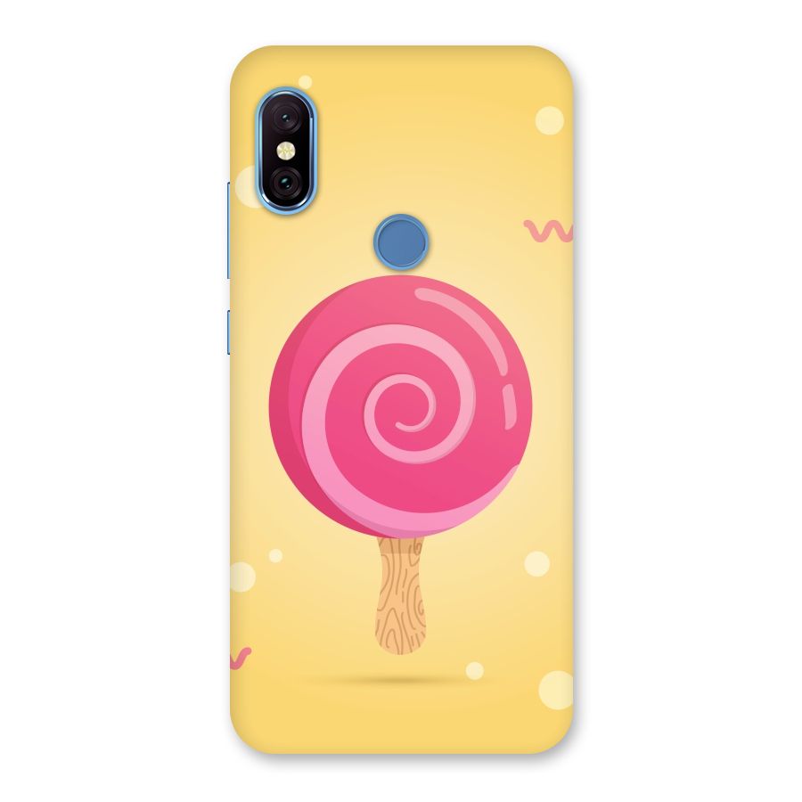 Swirl Ice Cream Back Case for Redmi Note 6 Pro