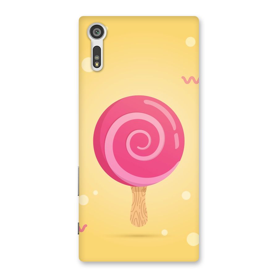 Swirl Ice Cream Back Case for Xperia XZ