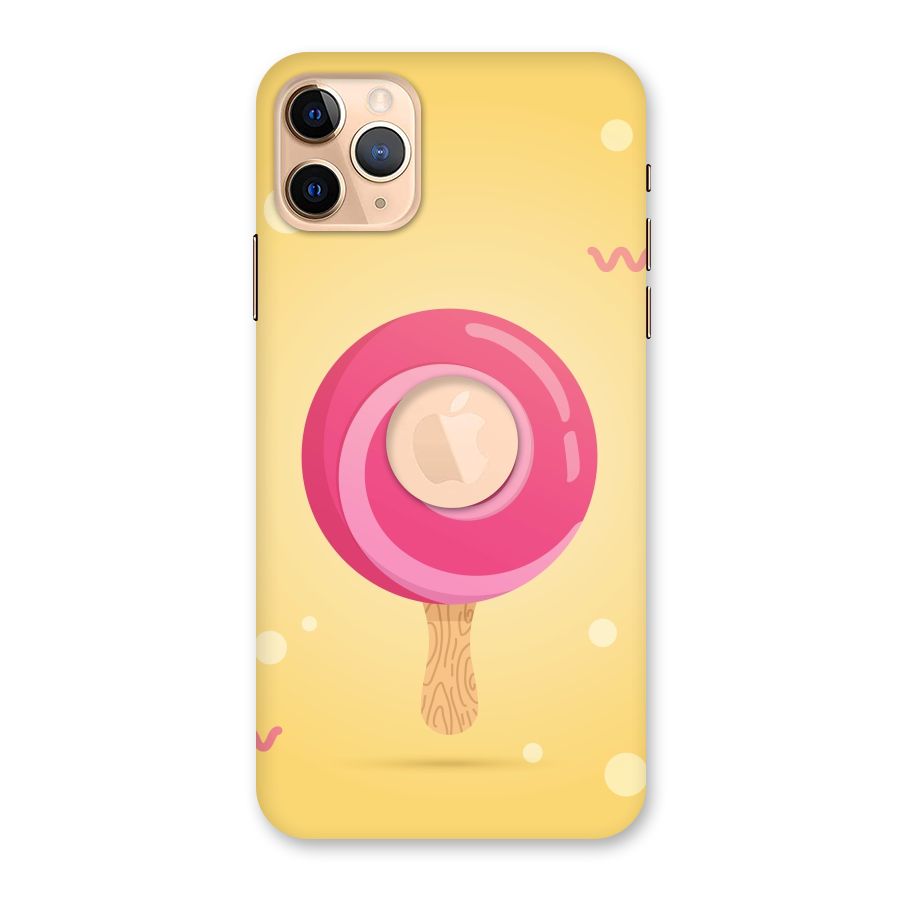 Swirl Ice Cream Back Case for iPhone 11 Pro Max Logo Cut
