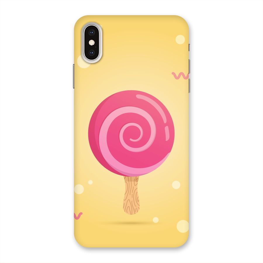 Swirl Ice Cream Back Case for iPhone XS Max