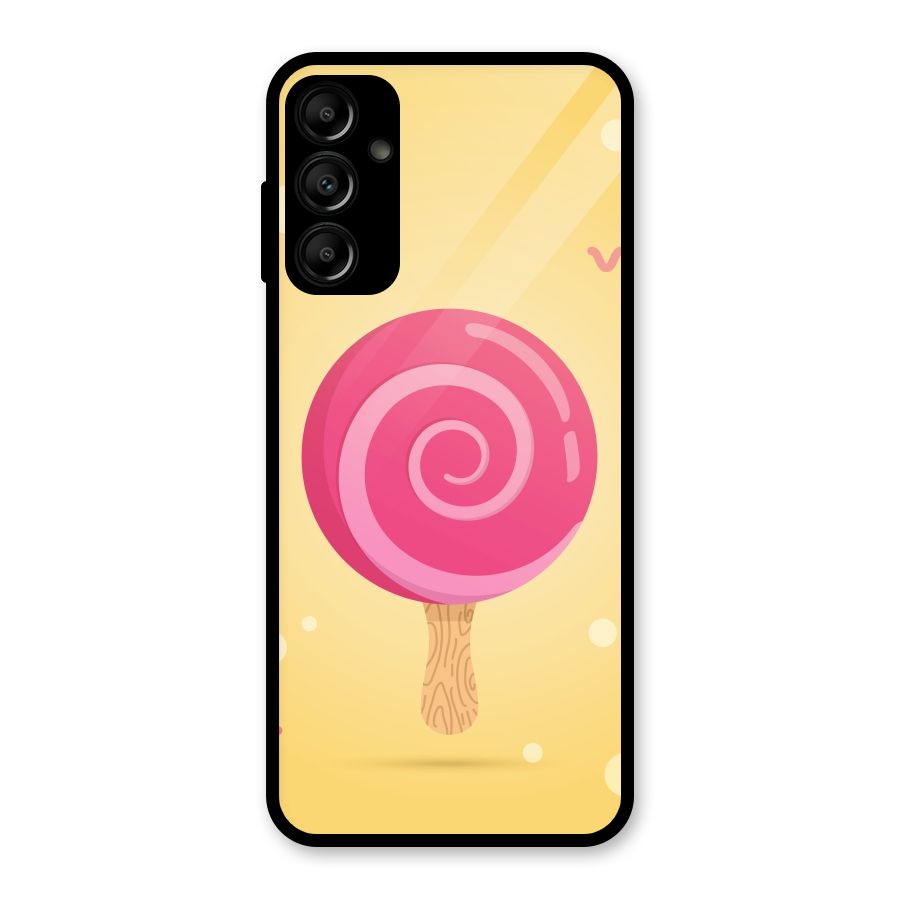 Swirl Ice Cream Glass Back Case for Galaxy A14 5G