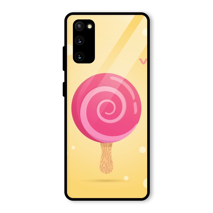 Swirl Ice Cream Glass Back Case for Galaxy S20 FE 5G