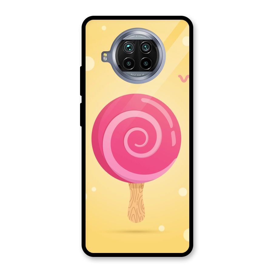 Swirl Ice Cream Glass Back Case for Mi 10i