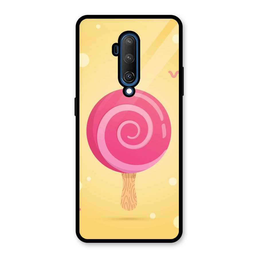 Swirl Ice Cream Glass Back Case for OnePlus 7T Pro