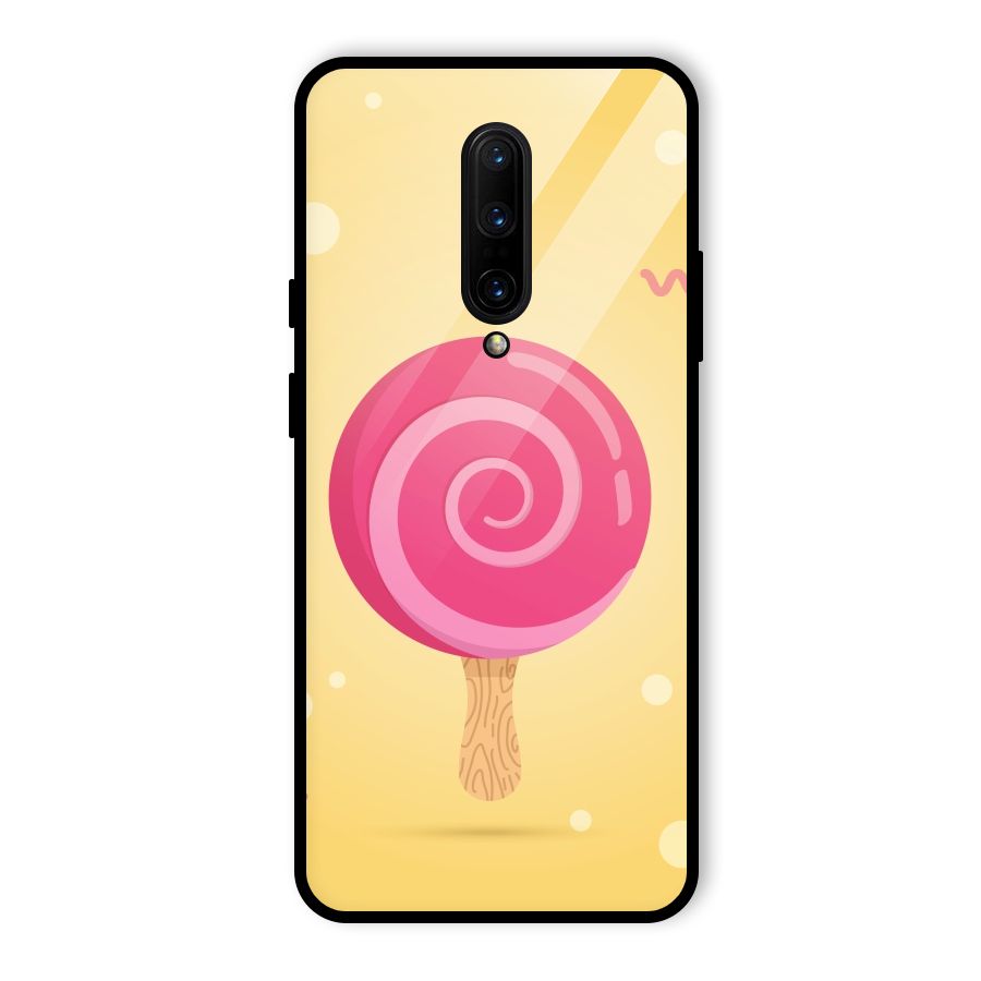 Swirl Ice Cream Glass Back Case for OnePlus 7 Pro