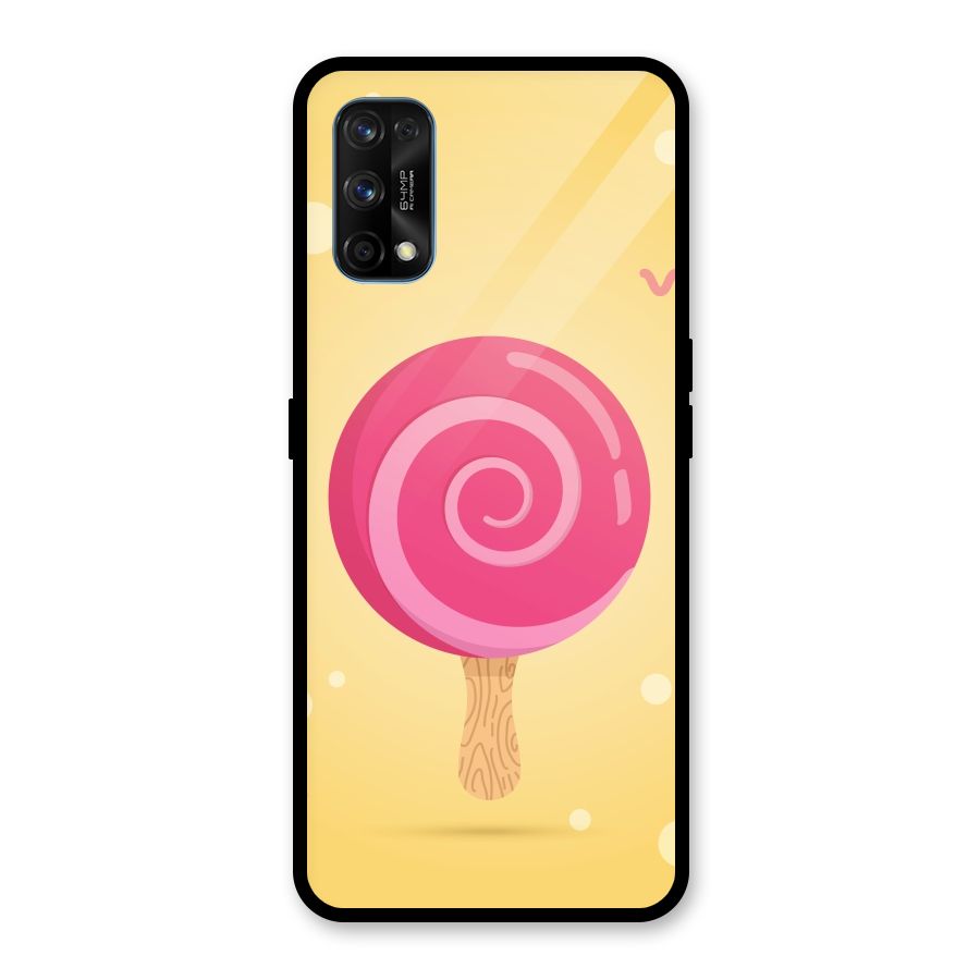 Swirl Ice Cream Glass Back Case for Realme 7 Pro